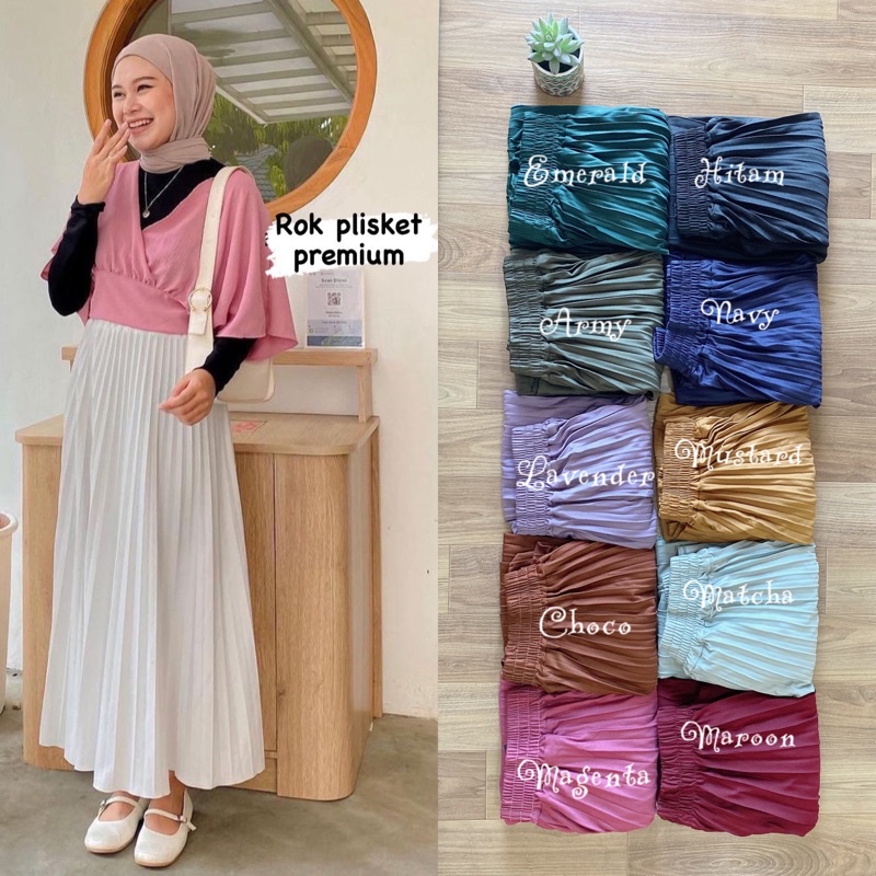 BISA COD | ROK PLISKET PREMIUM