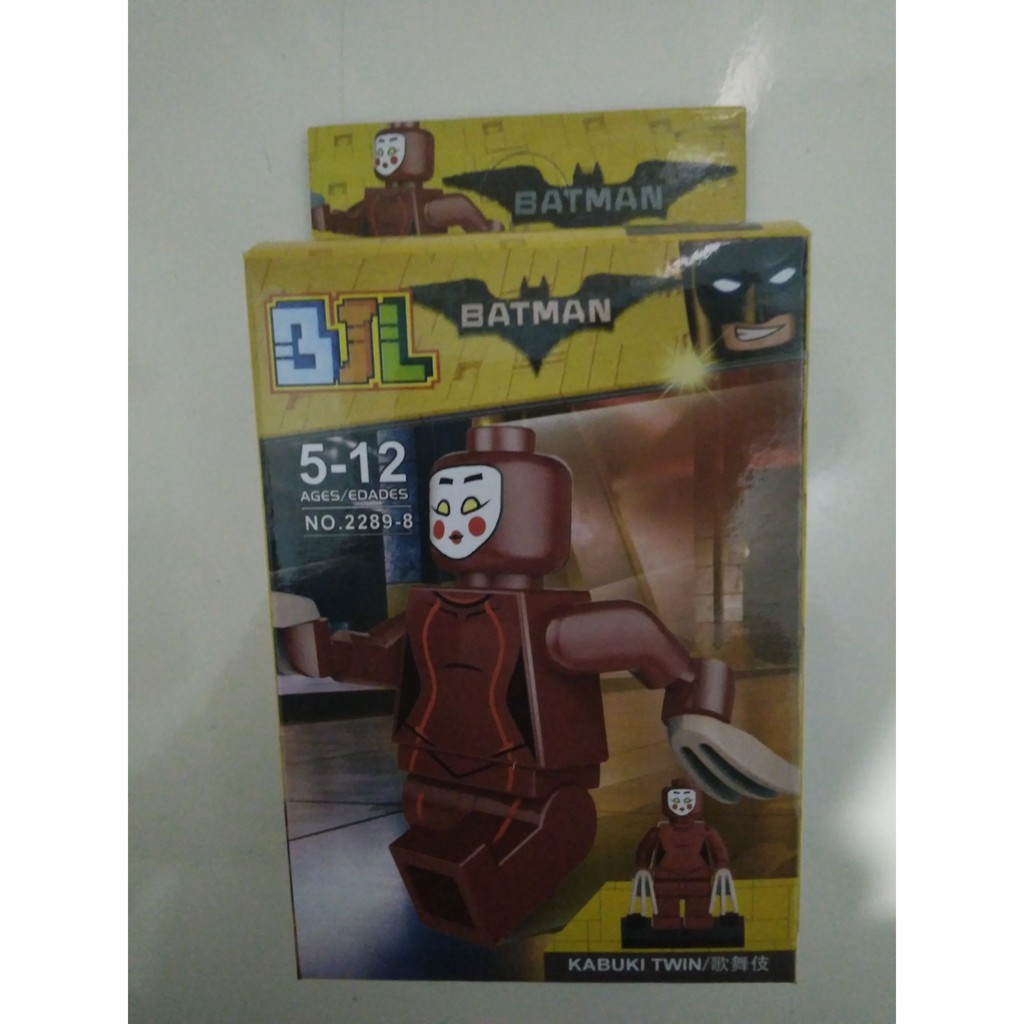 LEGO BJL 2289-8 Batman kabuki Twin Mini Figure