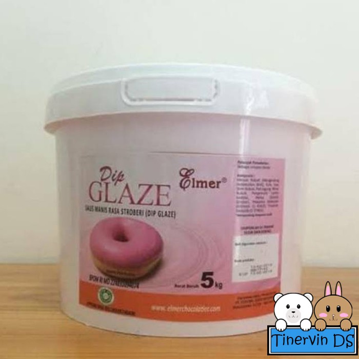 

Dip Glaze Strawberry - ELMER - Kemasan 250gram