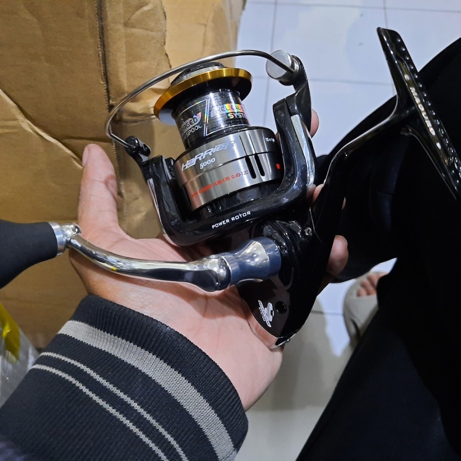 Reel Pancing Spinning Merk Maguro Harrier 5000