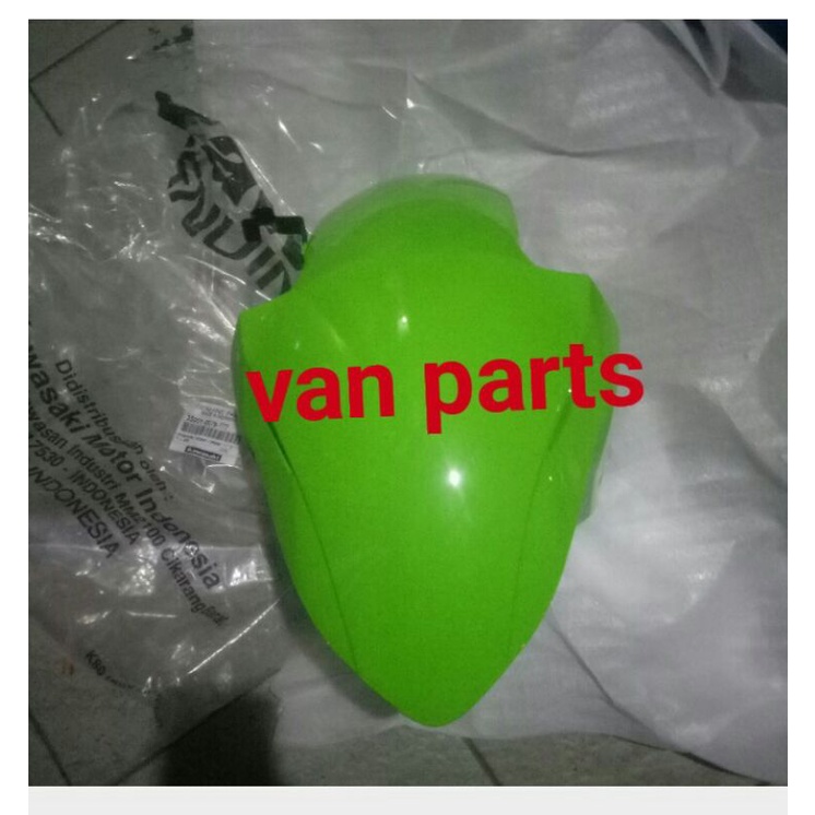 Spakbor depan ninja 250 Fi New original kawasaki hijau terang