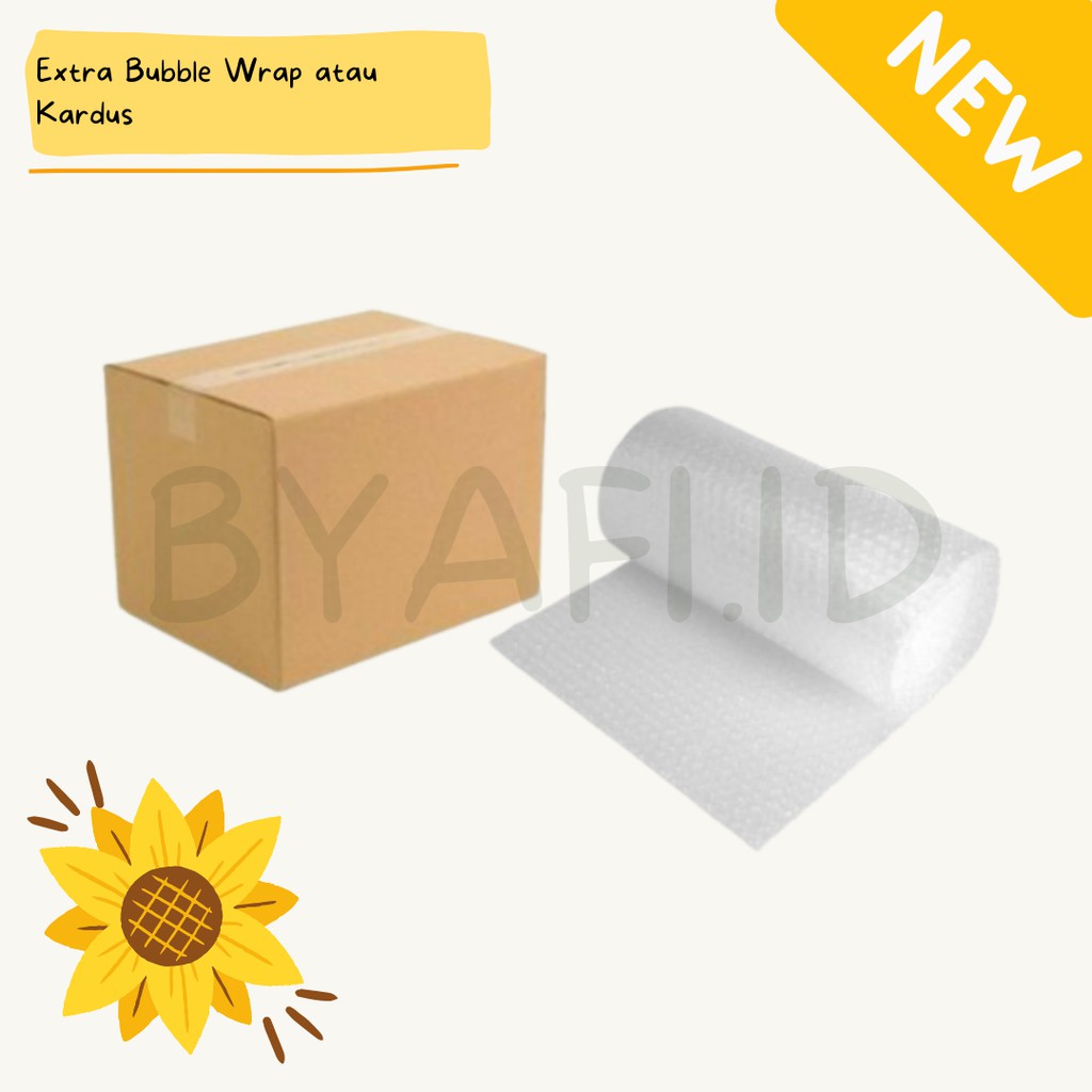 

EXTRA BUBBLE WRAP DAN KARDUS PACKING
