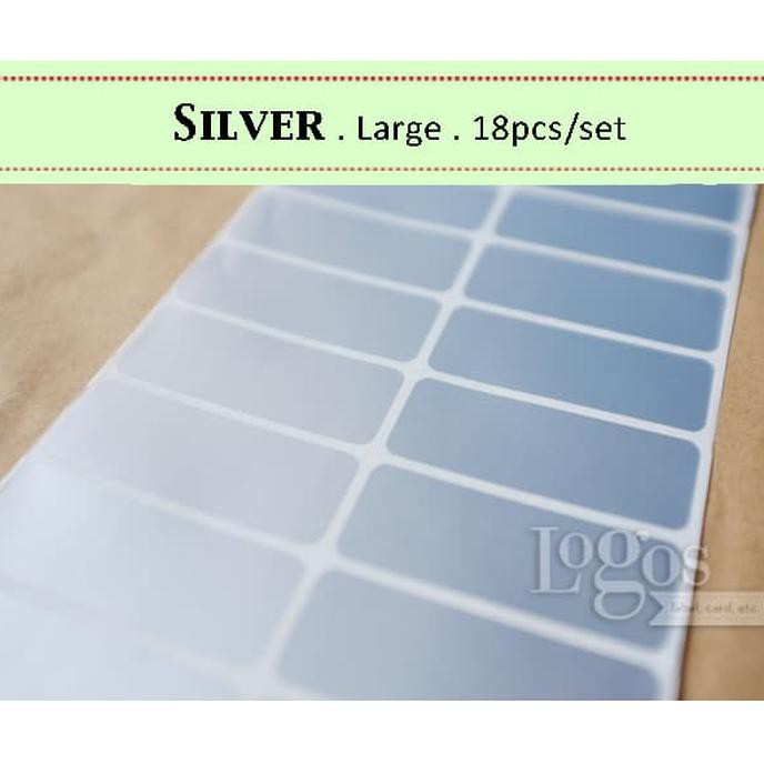 

Diskon Silver Large. Sticker Label Hologram Merk Produk Brand Kosmetik Logo Segera Beli