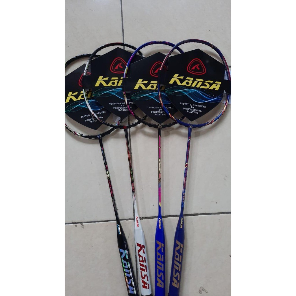 TERINGAN RAKET BADMINTON KANSA ULTRA-LIGHT - 32 LBS /10U-G5 ORIGINAL