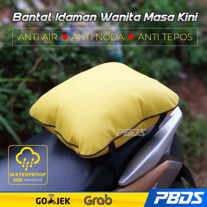 Bantal Motor Kulit / Bantal Alas Duduk Motor Mobil Sofa Kursi