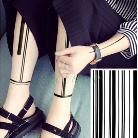 ⚡SALE HOT Product Desain garis gelang tribal temporary tattoo tato temporer fashion ❂37555♘ Desain g