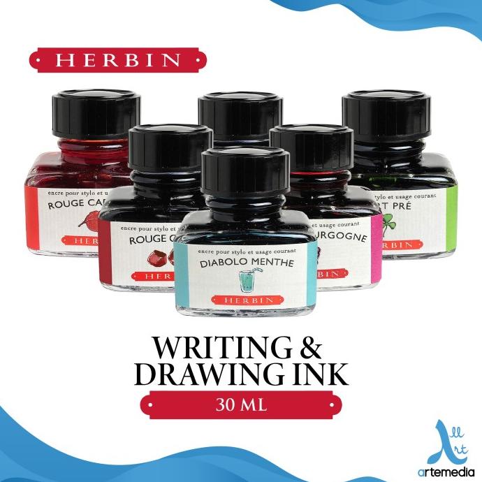 

[[COD]] Tinta Kaligrafi Herbin Writing and Drawing Ink Bottle 30ml - 02/02 LIMITED EDITION Kode 1183