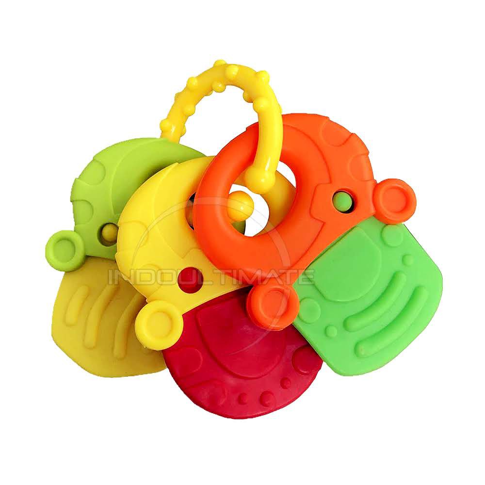 Mainan Gemerincing Bayi Teether Baby Silicone Mainan Edukasi Toys Baby Rattle Bayi TO-Z0