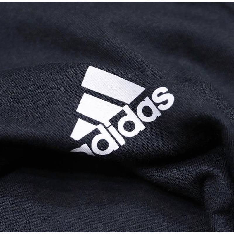 ORIGINAL ADIDAS - Kaos Pria Essentials 3-Stripe Tees Black