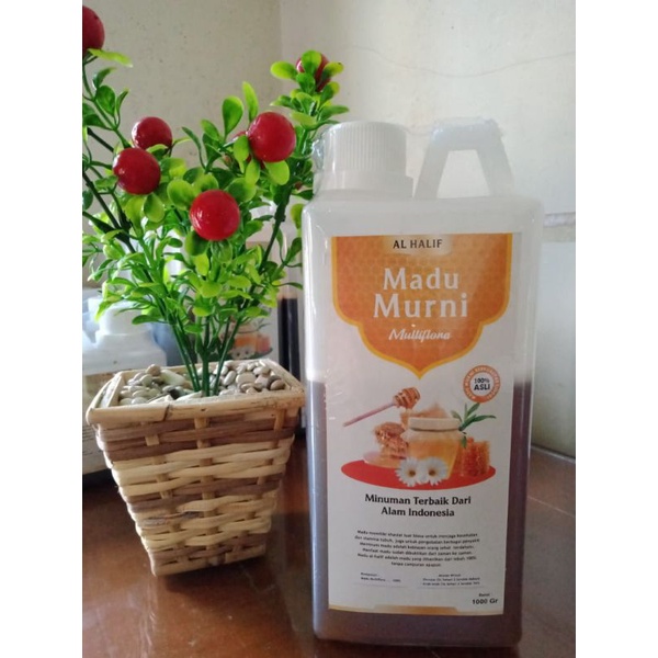 

MADU MURNI MULTIFLORA 1 kg 100% TANPA CAMPURAN