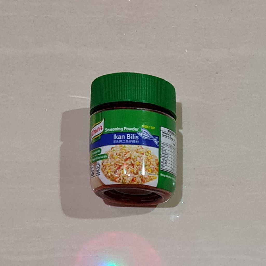 

Bumbu Knorr Serbuk Pati Ikan Bilis Seasoning Powder No Added MSG 120 Gram