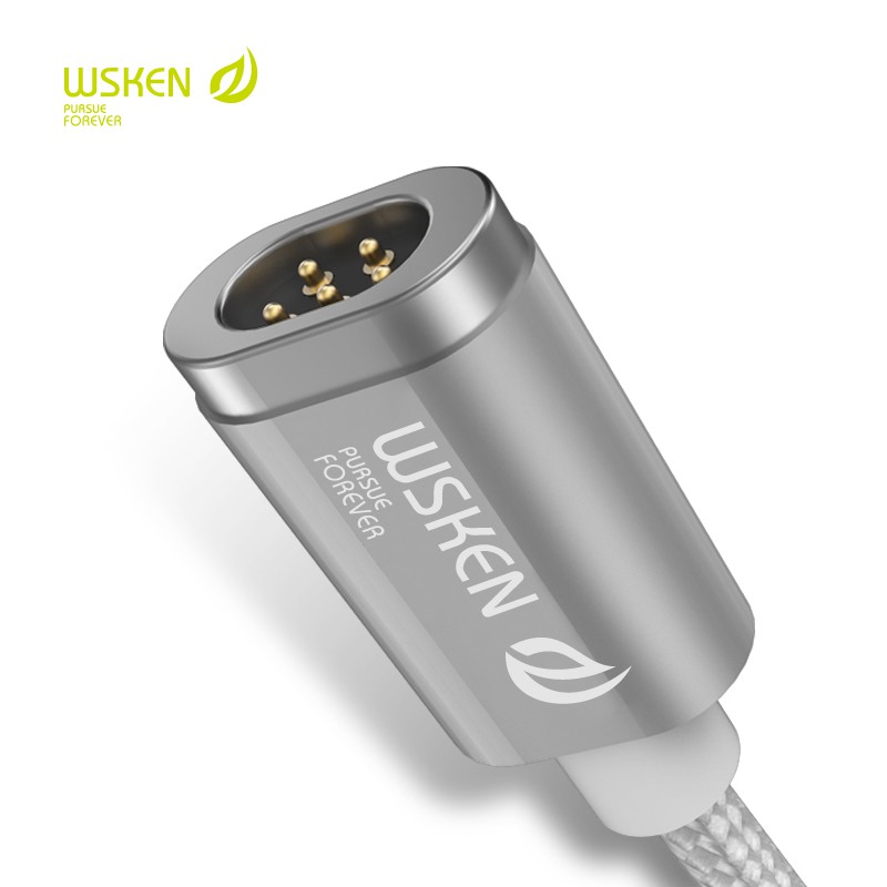 157 WSKEN X-Cable Mini 2 Magnetic Cable 2 in 1 for Micro USB and Lighting