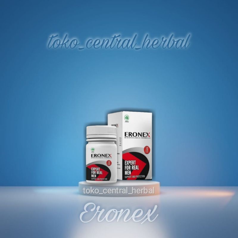 Obat Eronex Kapsul Herbal Suplemen Stamina pria Asli Original Bpom