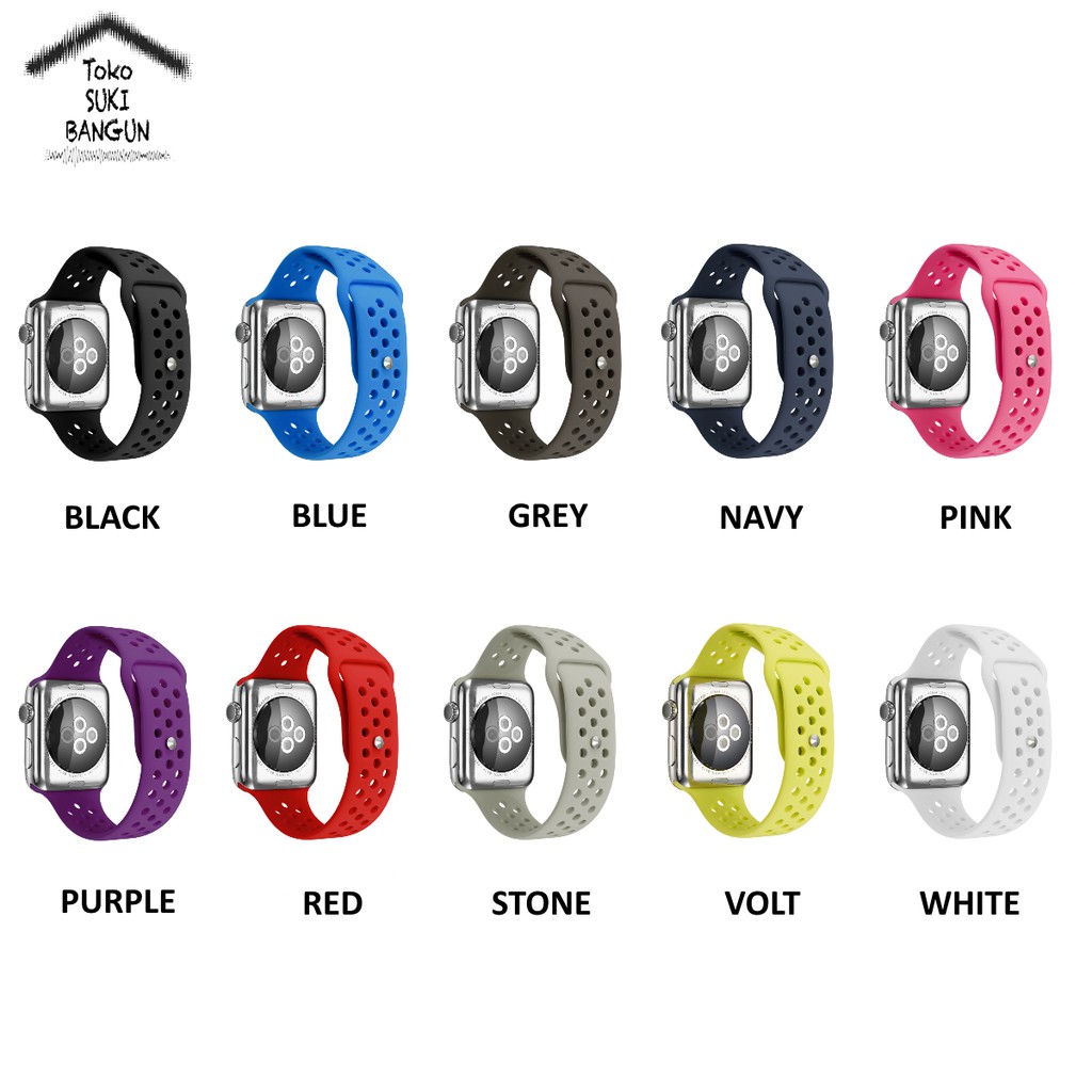 Strap Apple Watch Series Ultra 8 7 6 5 4 3 2 1 49mm 45mm 44mm 42mm TALI JAM Rubber Breathable Silicone