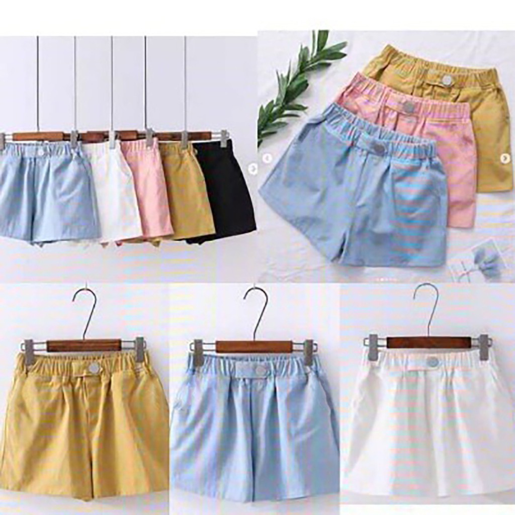 Bichon pants - celana pendek bichon - bahan crepe