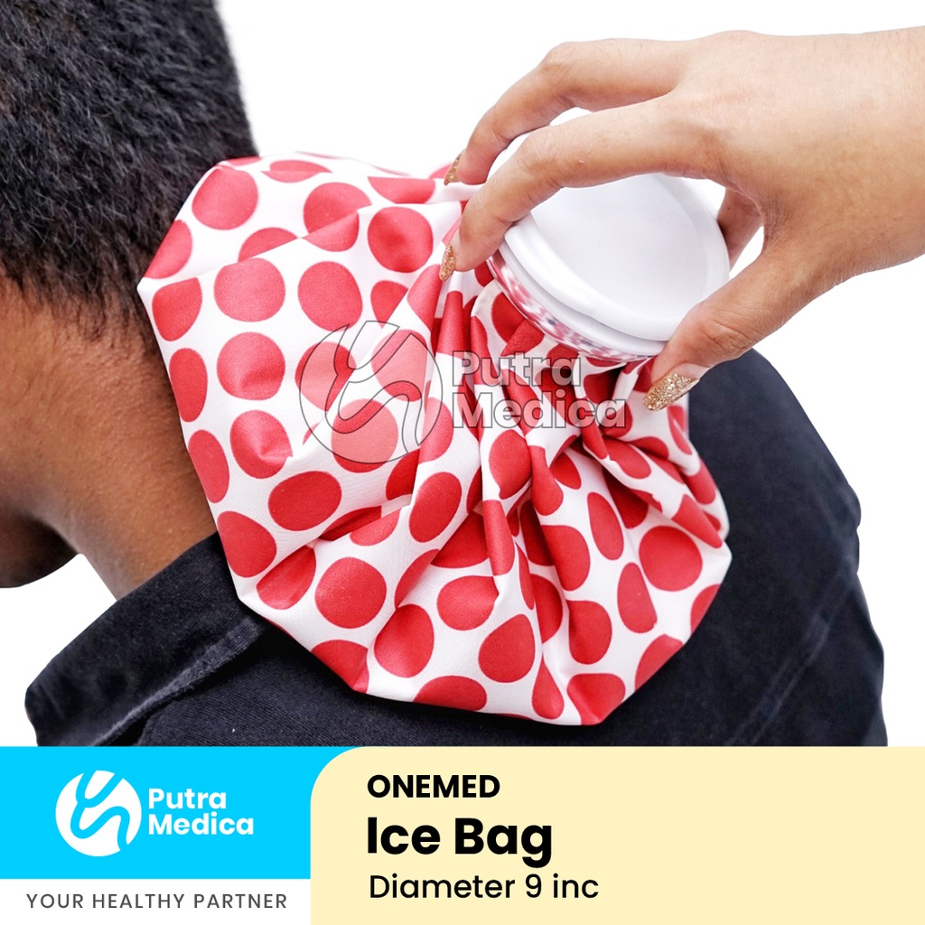 Onemed Ice Bag [Warna Random] / Kompres Es / Kompres Air Dingin