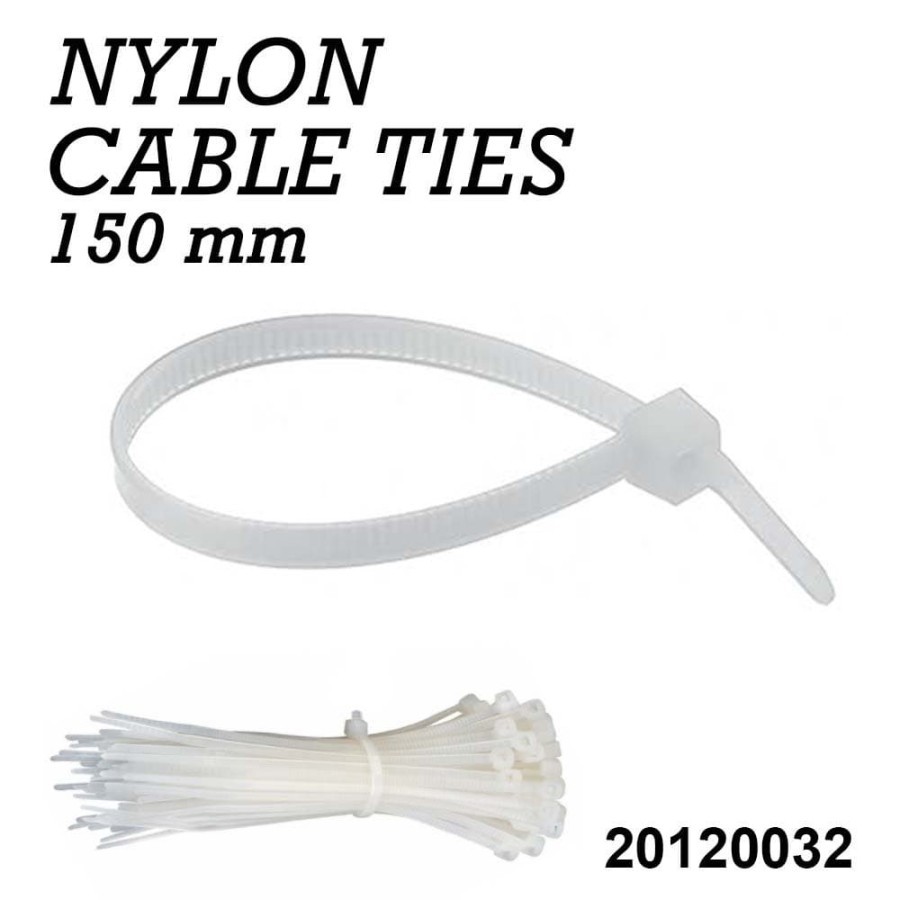 Kabel Ties , Kabel Tis , Cable Ties Sigma Putih (Isi 100 Pcs)