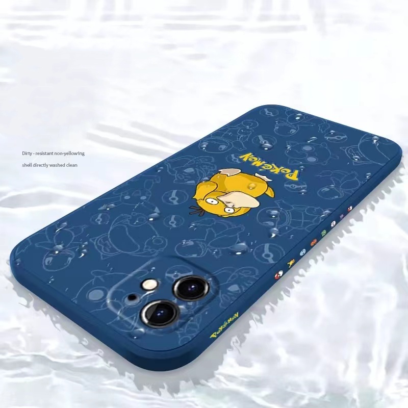 Soft Case Pelindung Motif Kartun Pok Mon Untuk Iphone 13 12 11 Pro Max X Xs Max Xr 7 8 Plus Se2020