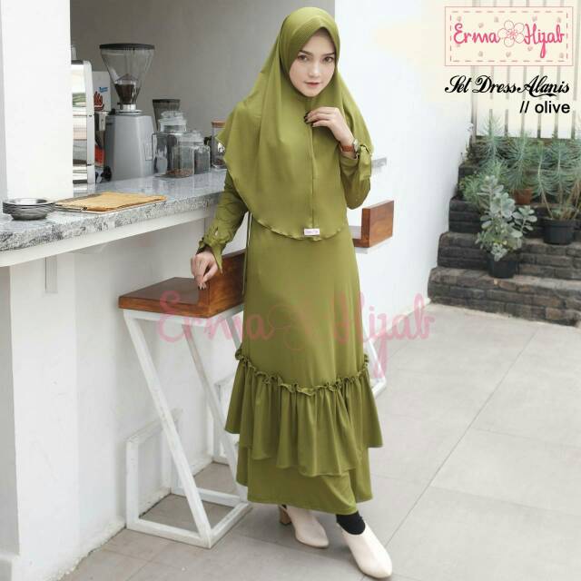 Gamis erma hijab