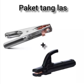 NEW MURAH Paket Stang Las Tang Mesin Las Listrik Electrode Holder 200A - Stang Las Tang Jepit Masa Massa Las 500A
