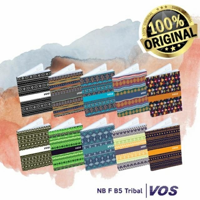 

(BISA COD) Buku Tulis Boxy Vos B5 Tribal Isi 10