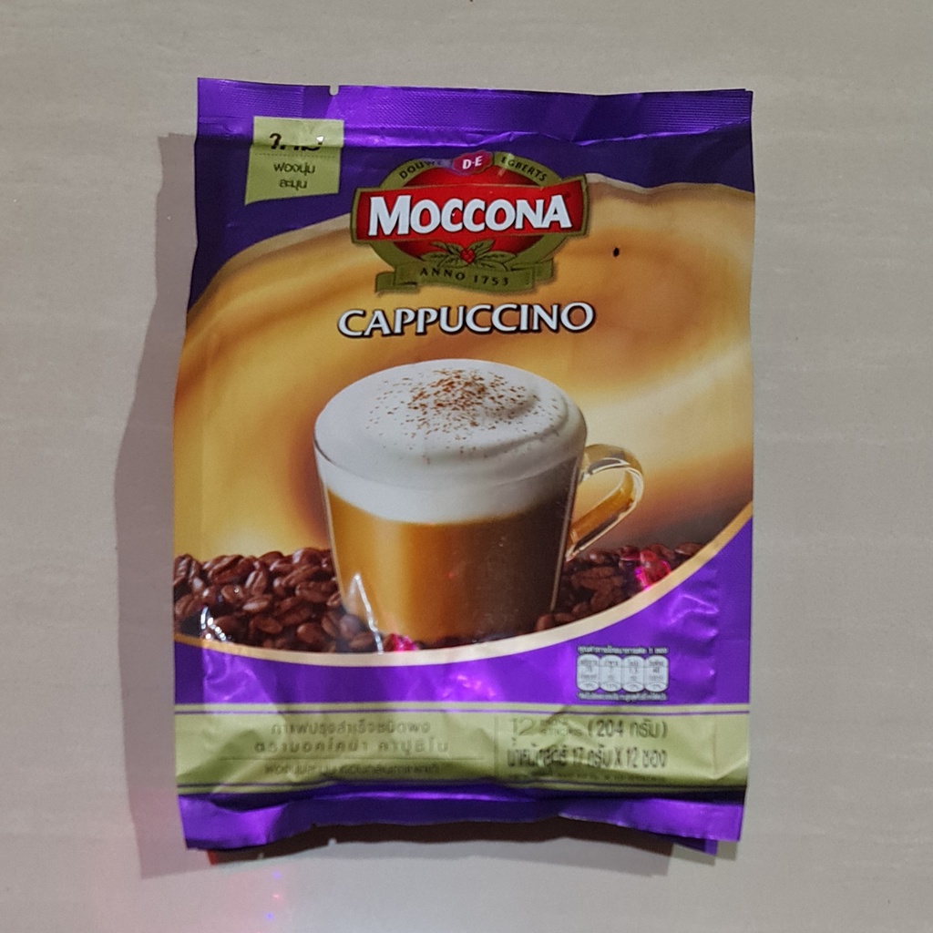 Moccona Trio Cappuccino Instant Coffee Mixed 12 x 17 Gram