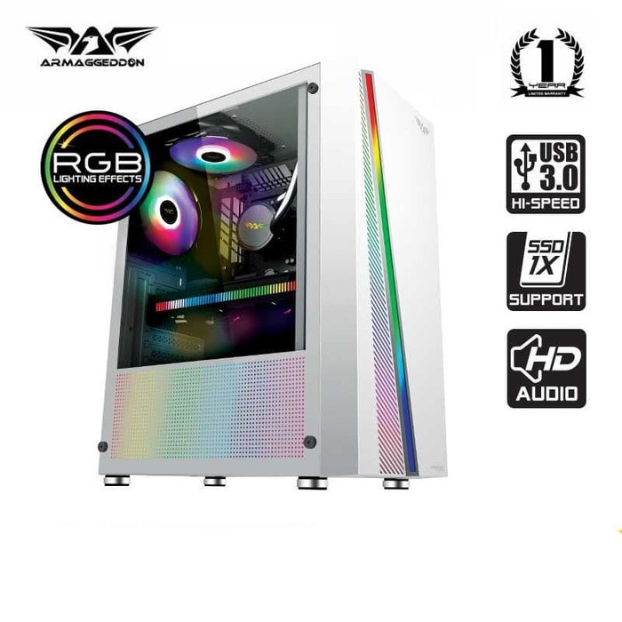 Armaggeddon Kagami K2 Full ATX Gaming PC With RGB Lightning Effect