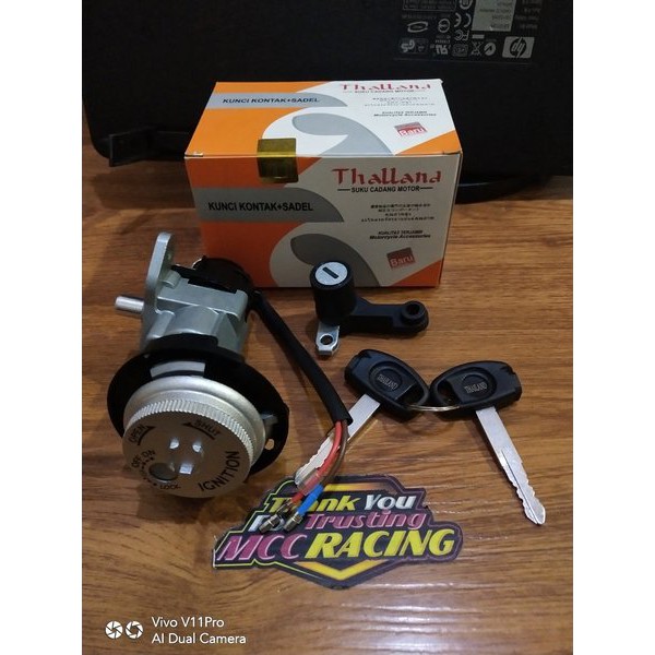 KUNCI KONTAK SET MIO J PLUS KUNCI JOK MIO J HIGH QUALITY