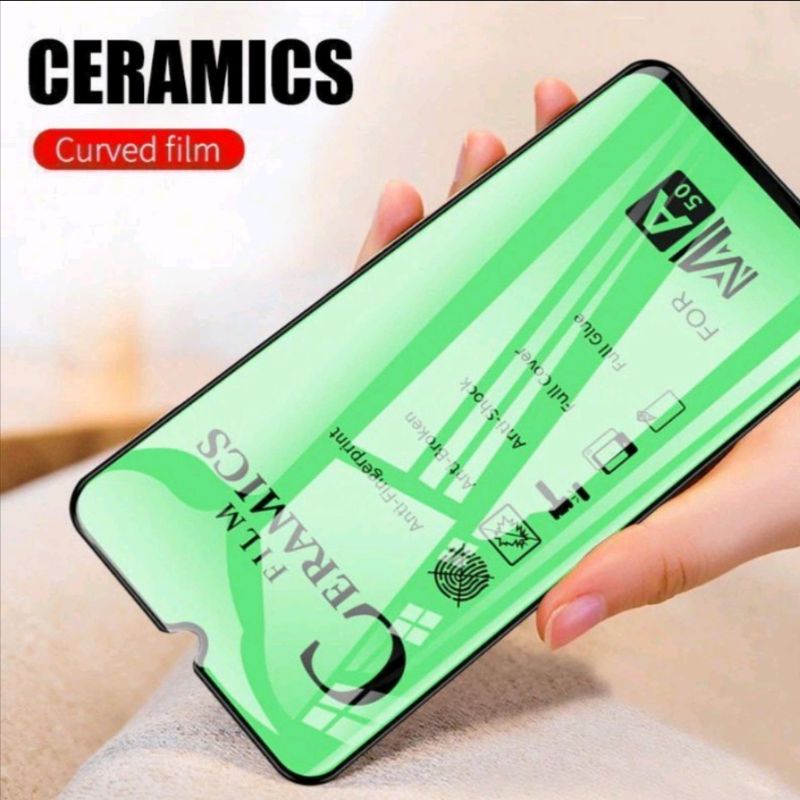 Antigores Ceramic Poco C40 Tempered Glass TG Anti Pecah