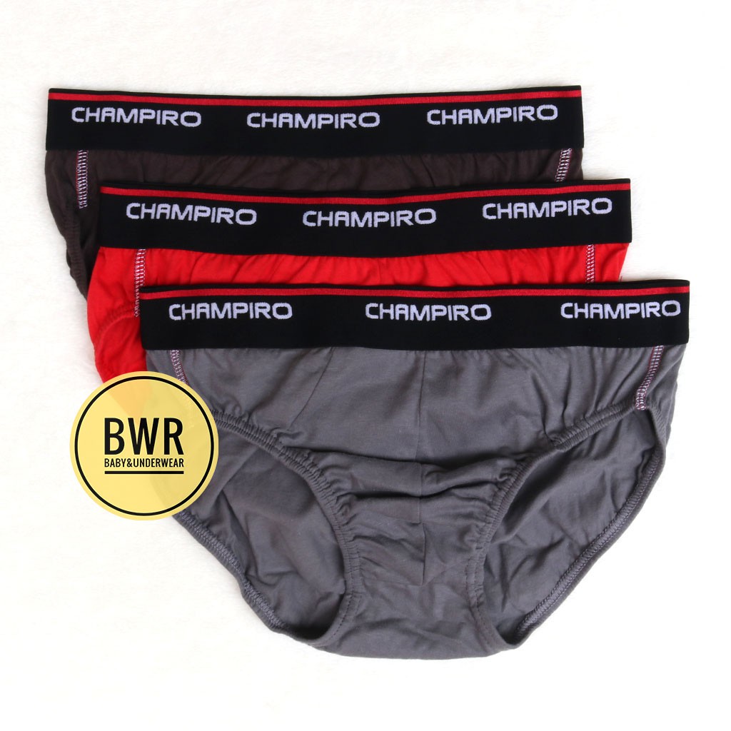 [ 3pc ] CD Champiro 0363 Karet Boxer | Celana Dalam Pria Dewasa Champiro C-0363.C -Cd Pria Champiro - Bwr III