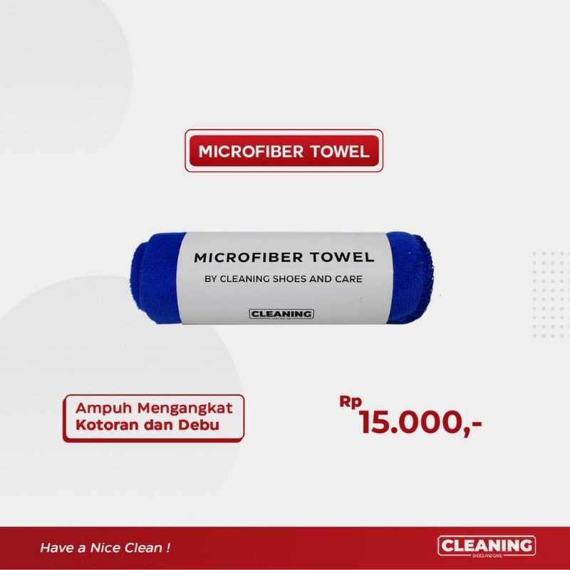 Microfiber Towel By Cleaning Shoes and Care - Lap Pembersih Sepatu Premium