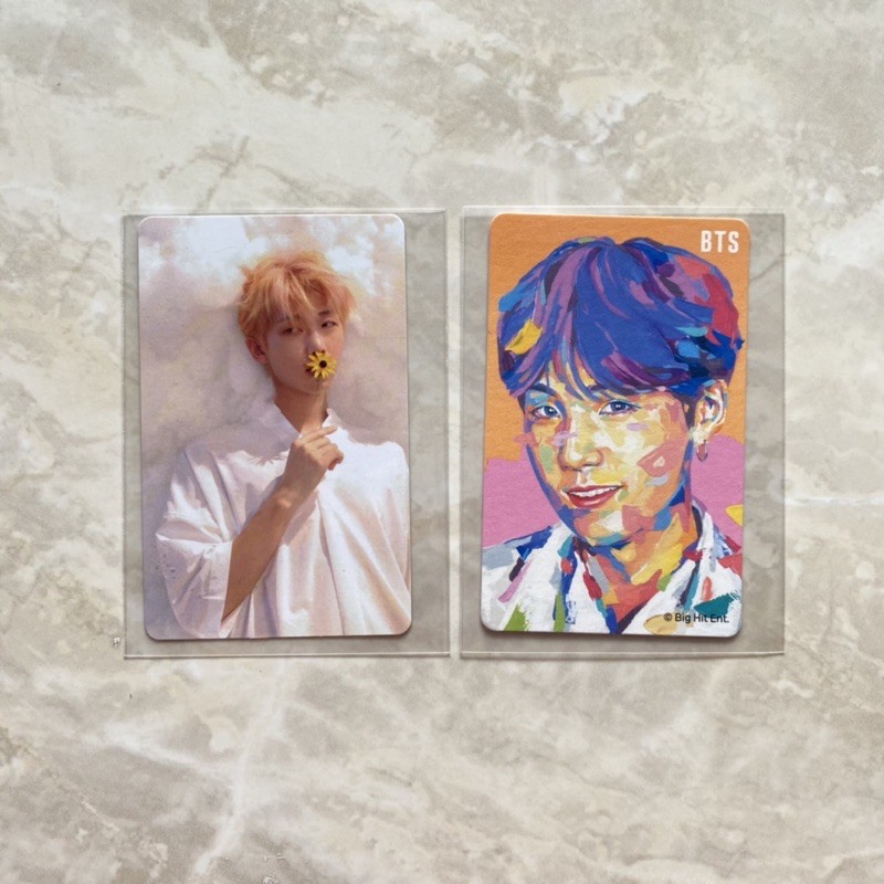 BTS - RM Namjoon Yoongi SUGA Memories 2017 DVD Photocard PC MTPR