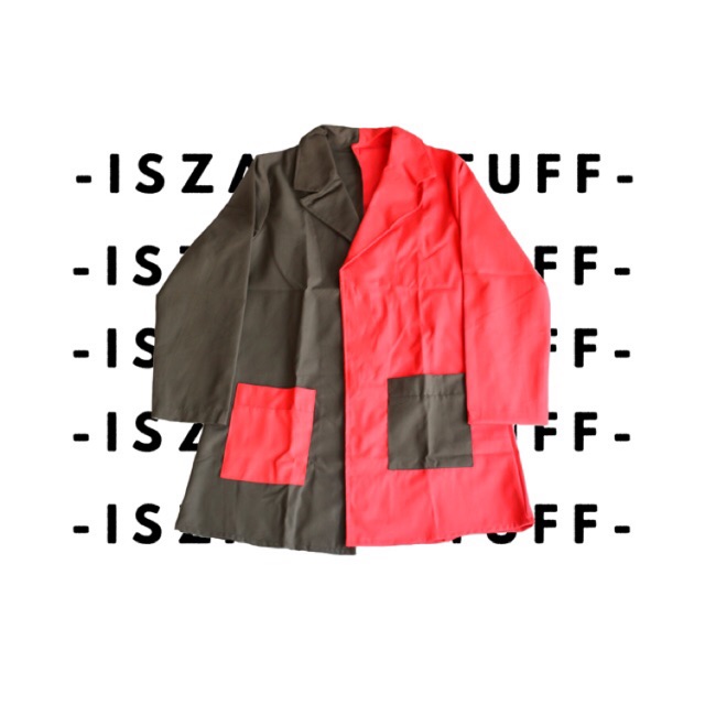ISZAHRSTUFF: 2 TONE OUTER // BLAZER UNIK