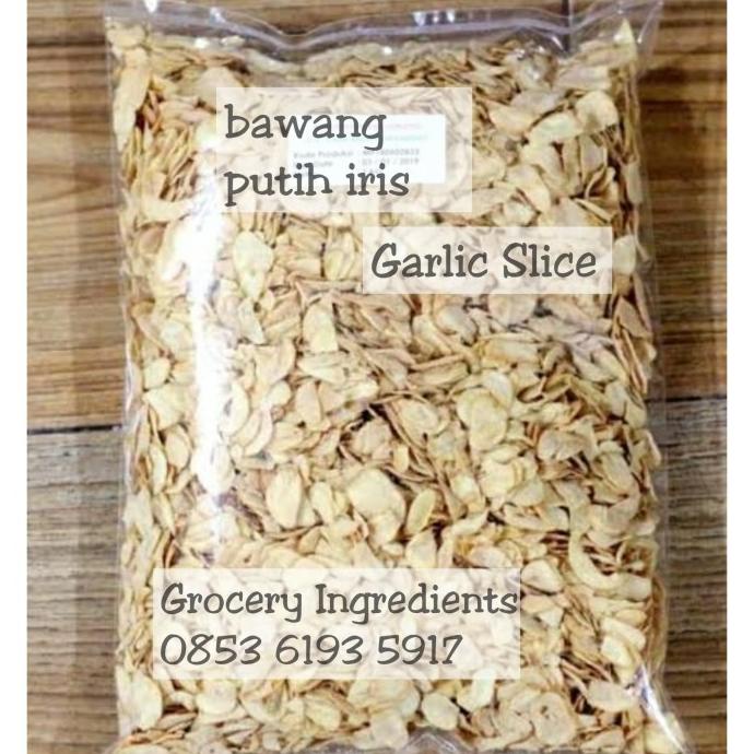 

Garlic Dry 35Gram / Garlic Slice / Bawang Putih Iris Siap Saji