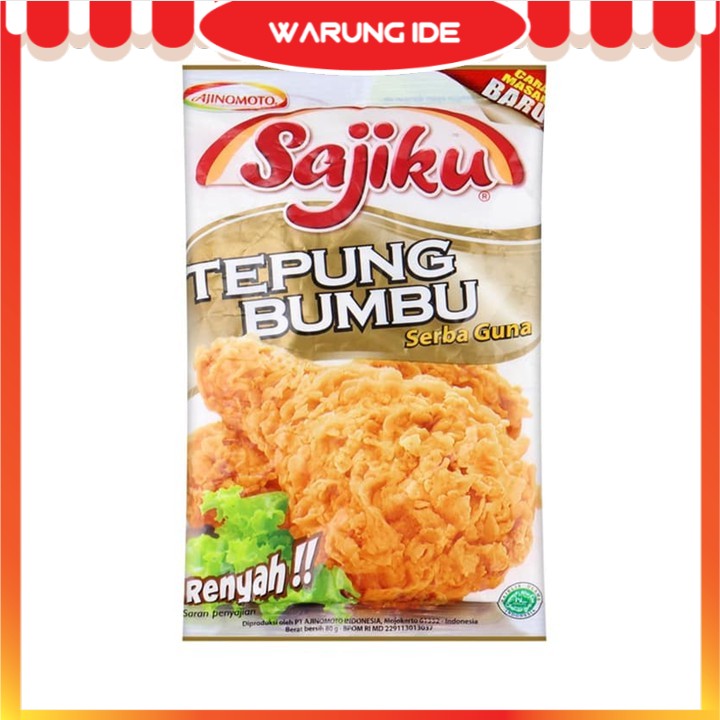 

Sajiku Tepung Bumbu Serba Guna 80 Gr