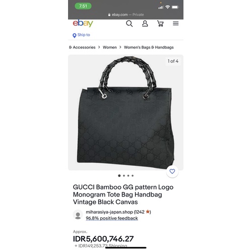 gucci bamboo original