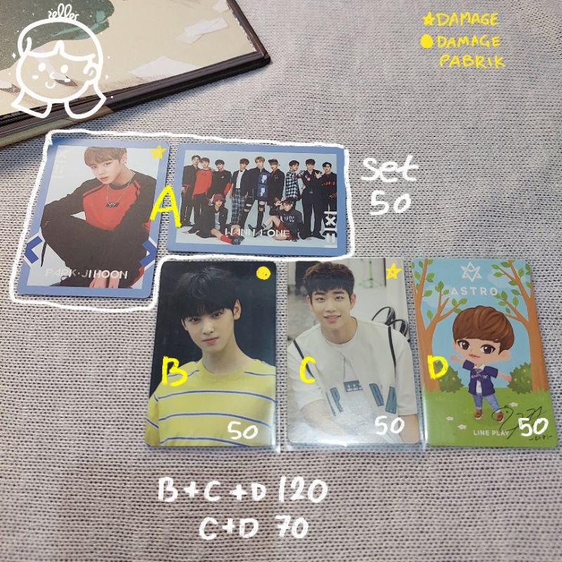 WANNA ONE ASTRO PHOTOCARD