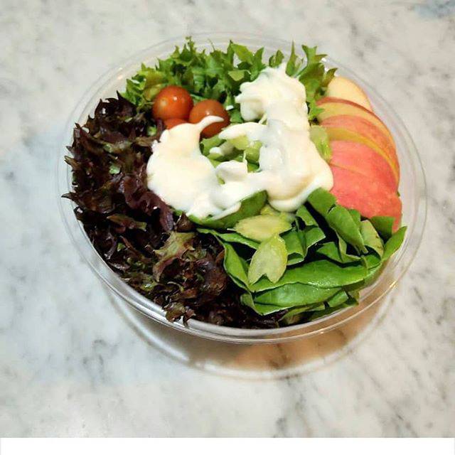

Waldrof salads with blue chesse dressing