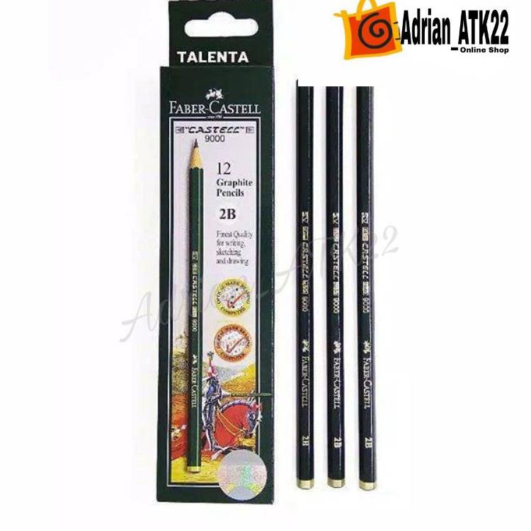 

Paling Diminati.. PENSIL FABER CASTEL 2B || PENSIL FABER CASTEL 1BOX ISI 12PCS