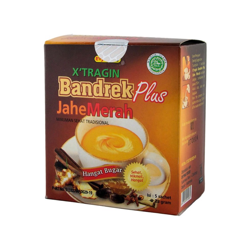 

X'tragin Minuman Bandrek Plus Jahe Merah 5X25g - Alhanan/04