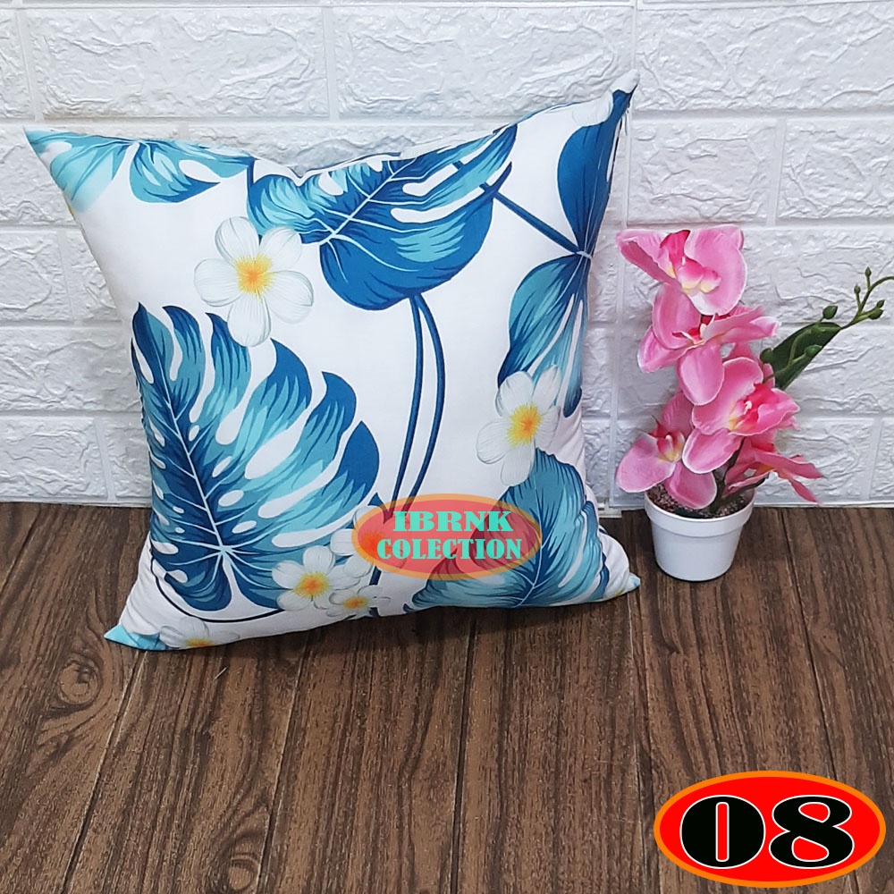 [COD] 1 Set Bantal sofa 40X40 + Sarung Bantul