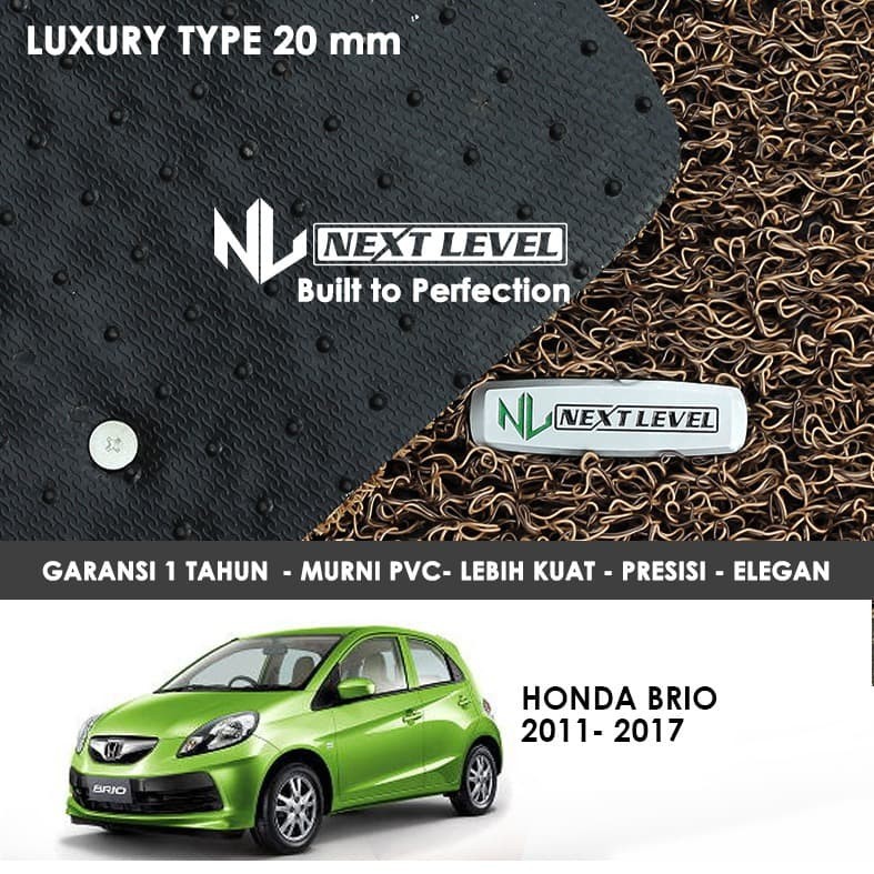 KARPET MOBIL NEXT LEVEL LUXURY HONDA BRIO 2011-2017