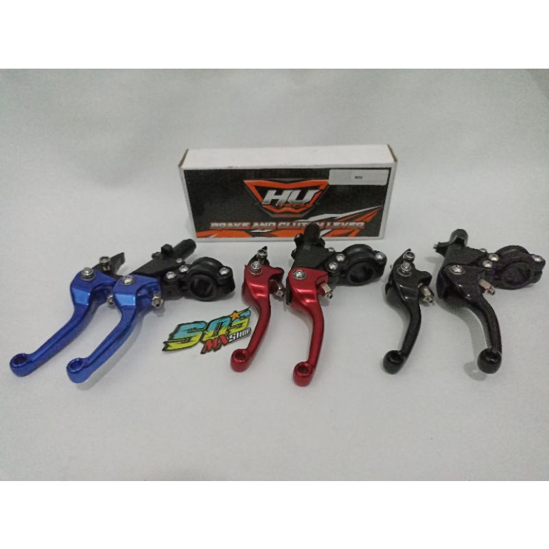 HANDLE REM KOPLING HUTECH - HENDEL MOTOR HUTECH KLX CRF TS  KTM TRAIL SUPERMOTO