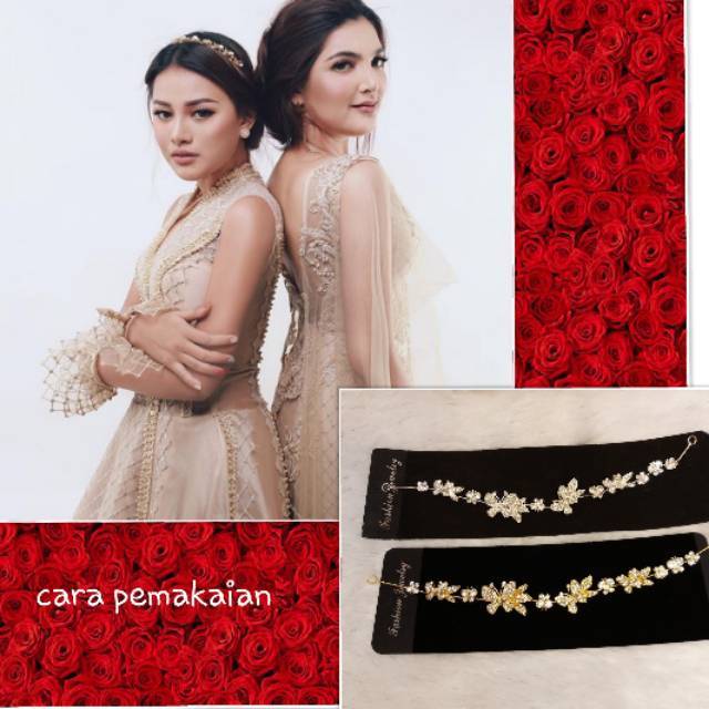 Hiasan Rambut n Jilbab 159 / Tanah Abang Murah / Grosir dan Ecer / Headpiece / Headpiece  Artis