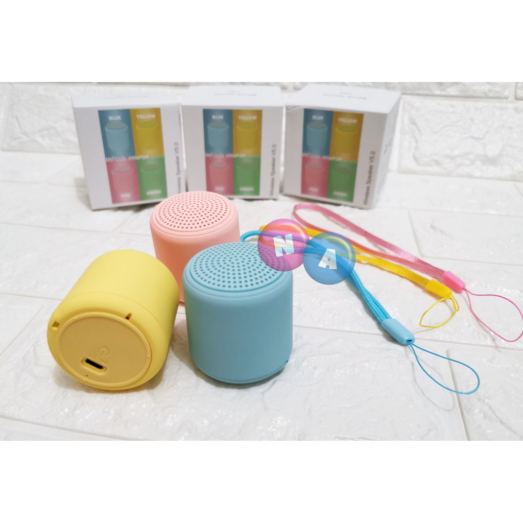 Speaker Bluetooth Mini Inpods TWS Small Body Big Sound Little Fun