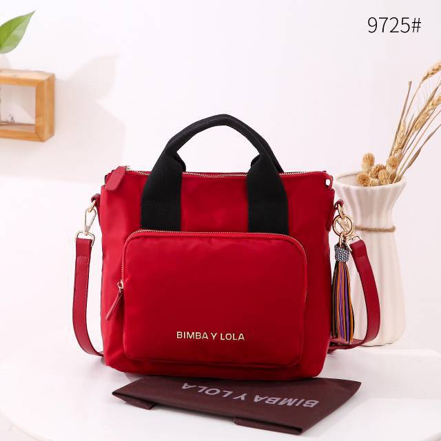 TAS SELEMPANG BIMBA Y LOLA PLATINUM HIGH QUALITY POCKET TOTE BAG 9725