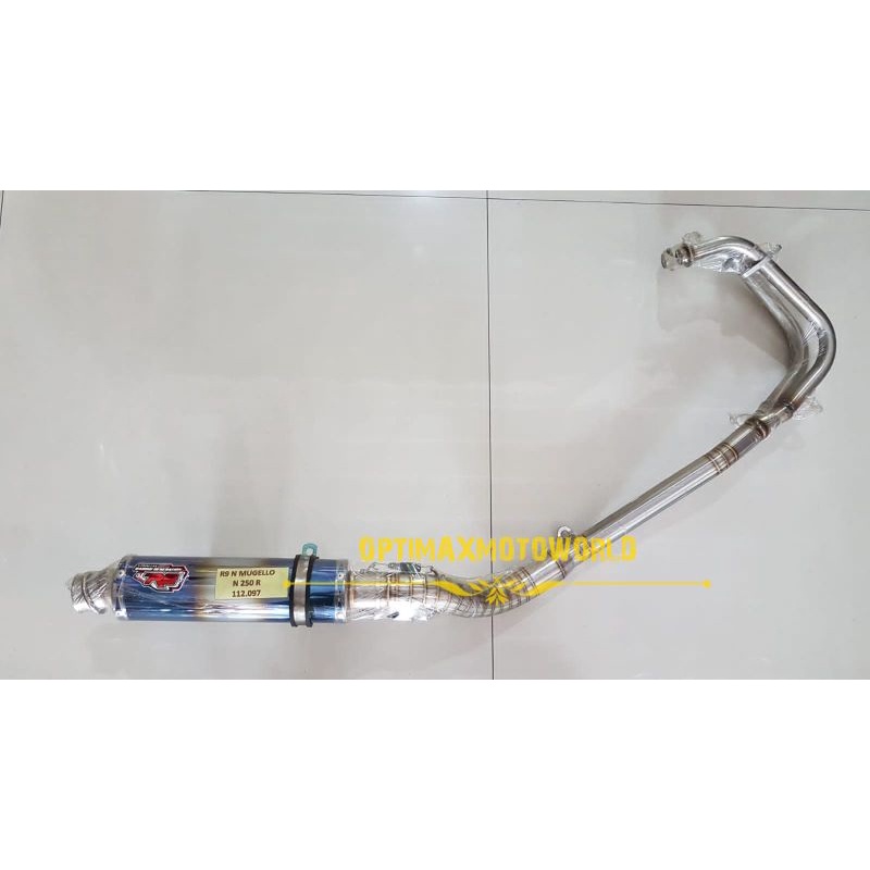 KNALPOT R9 MUGELLO NINJA 250 R