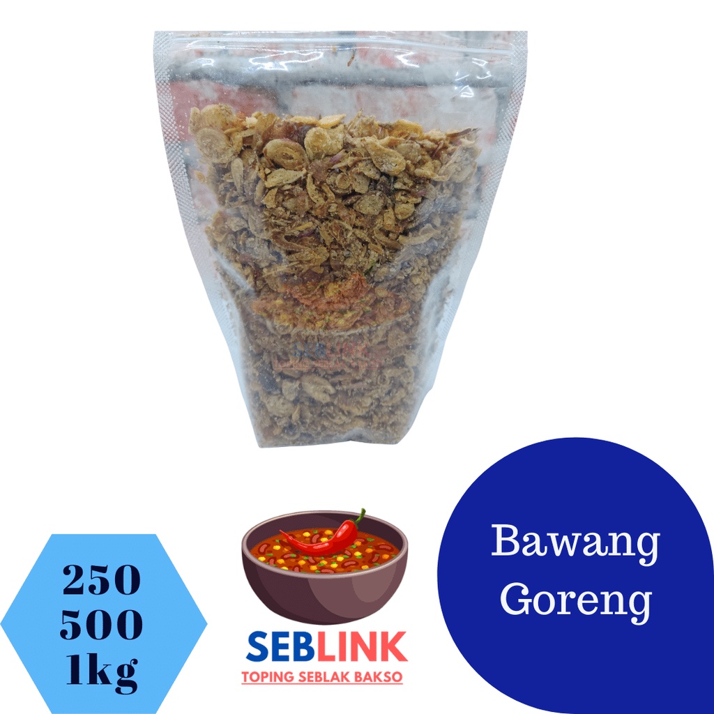 

Bawang Goreng Super Kering Campur Terigu