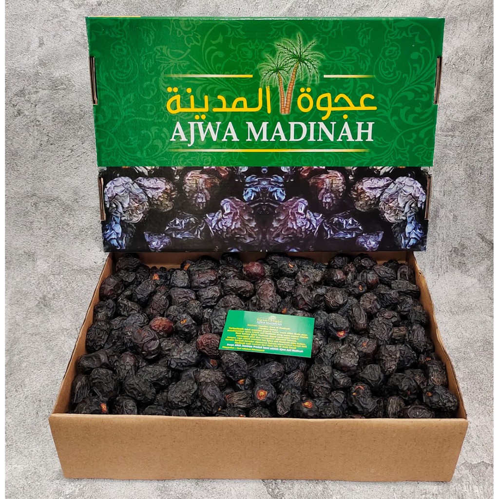 Kurma Ajwa Green 5kg/ Kurma Ajwa Madina / Kurma Ajwa Medium 5 kg