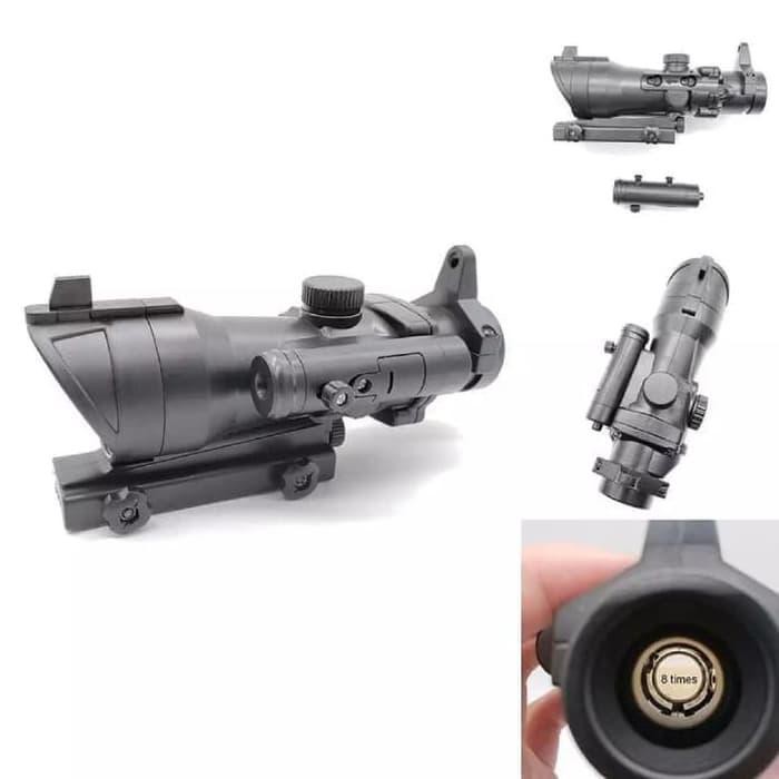 Scope Airsoft / Holosight Scope 8X Magnification Sight Scope Jinming Lehui Wgg